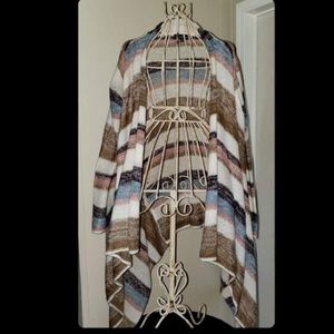 multi-color sweater cardigan